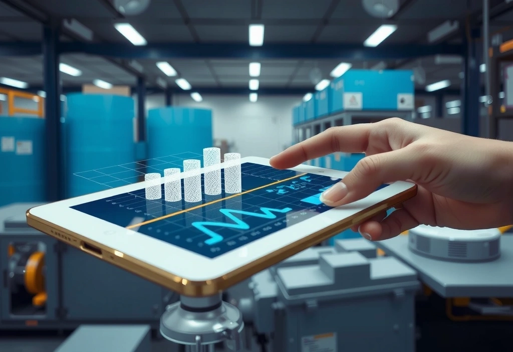 Aplicação industrial de dados